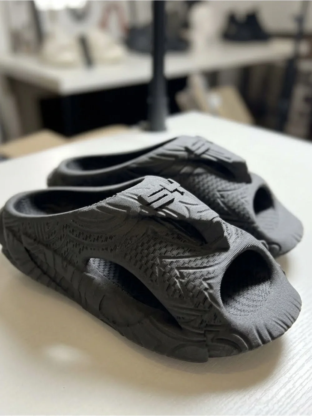 SYNTILAY • AI Xplorer Ultra Slides Sandals 3D Printed Shoes